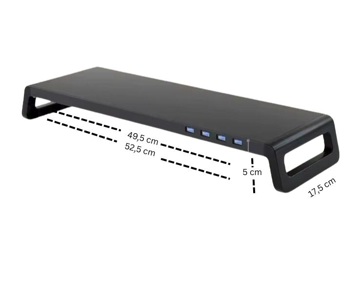 Monitorständer mit USB-Docking