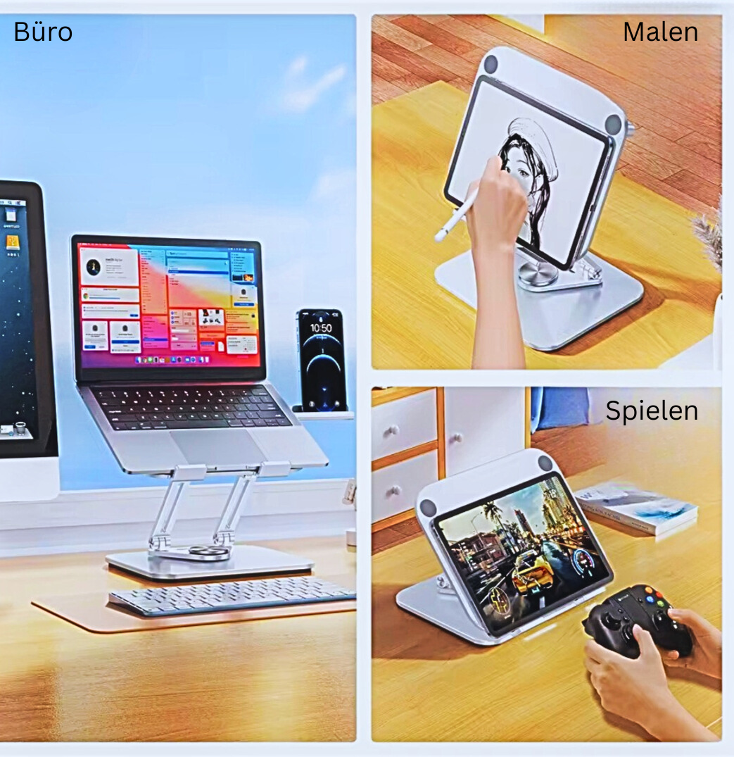 Ergonomische Laptop-Halterung
