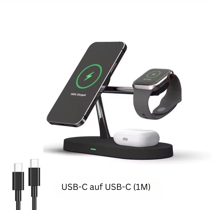 3 in 1 Wireless Ladestation