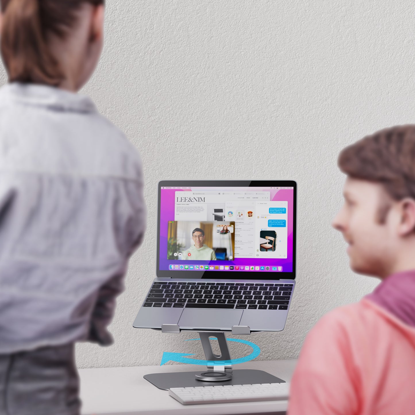 Ergonomische Laptop-Halterung