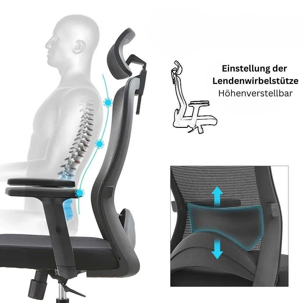 Ergonomischer Bürostuhl