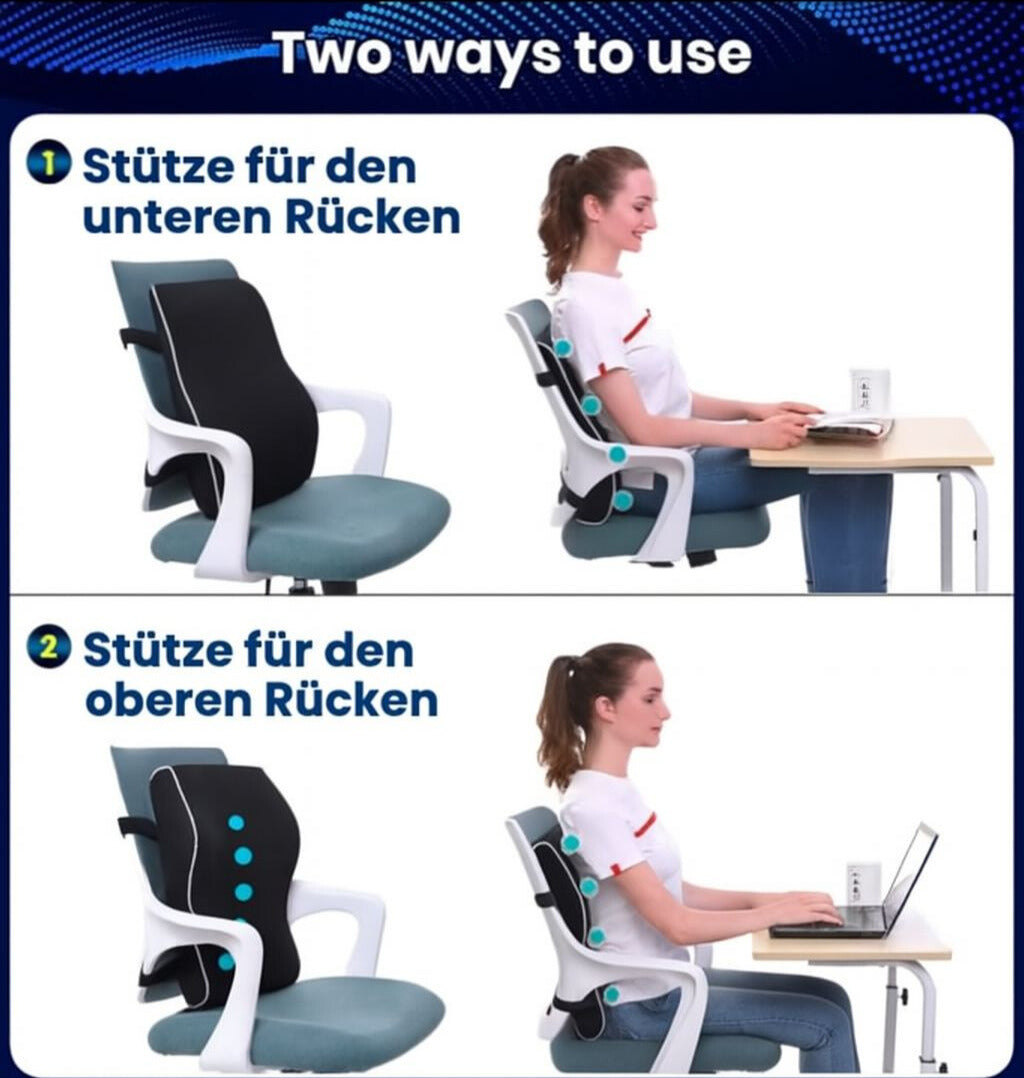 Ergonomisches Lendenkissen